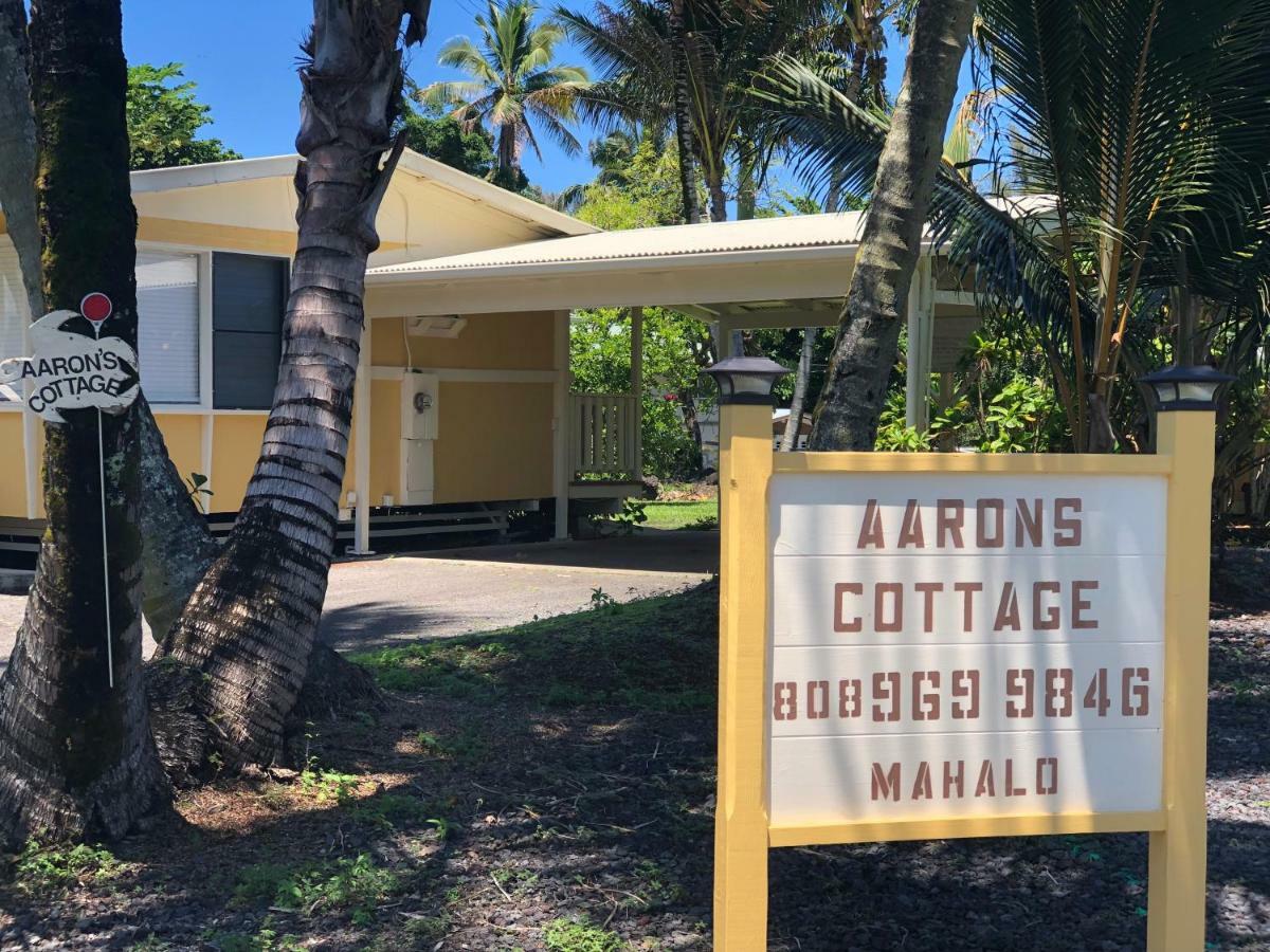 Aaron'S Cottage Hilo Exteriör bild